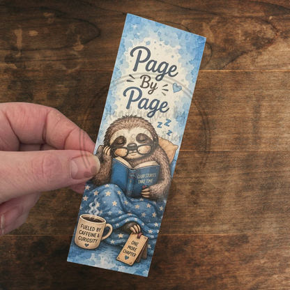 Sloth Bookmark