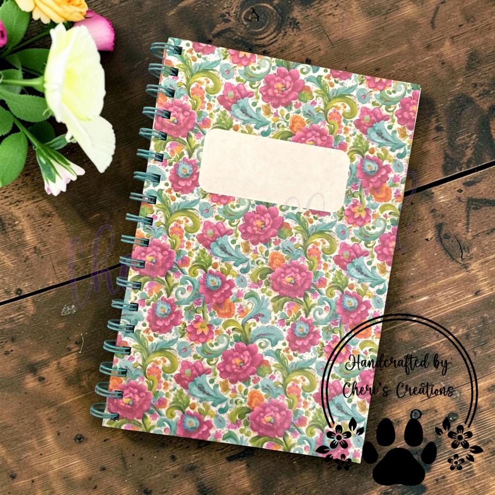Preppy Floral Spiral Notebook – Cheri’s Boutique Supplies