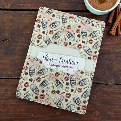 Card Wallet - Pumpkin Spice Slim Pocket Wallet