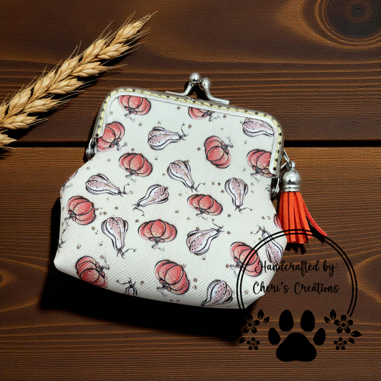 Coin Purse - Gourds & Pumpkins Change Purse