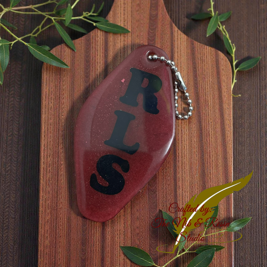 R L S Hotel Style Keychain
