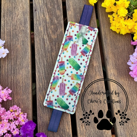 Rainbow Popsicles Pen & Pencil Pouch Organizer