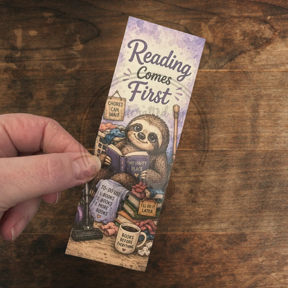 Sloth Bookmark