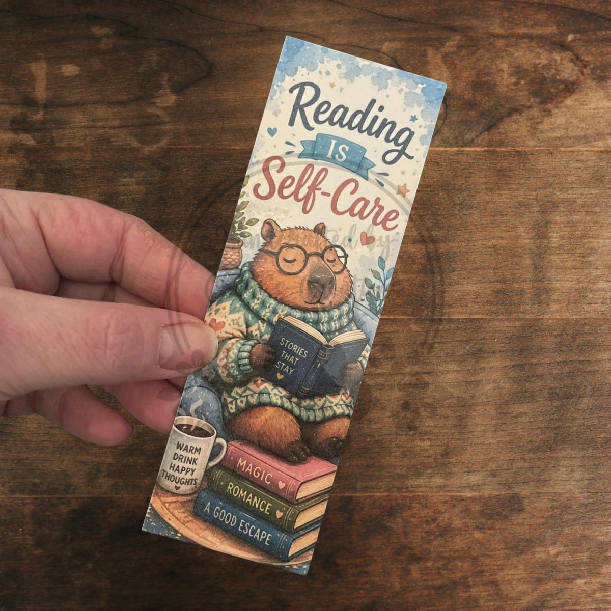 Capybara Bookmark