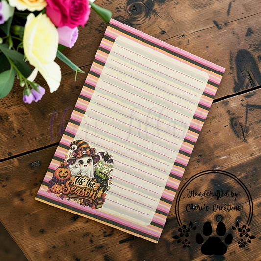 Spooky Tis the Season Notepad – Halloween Memo Pad