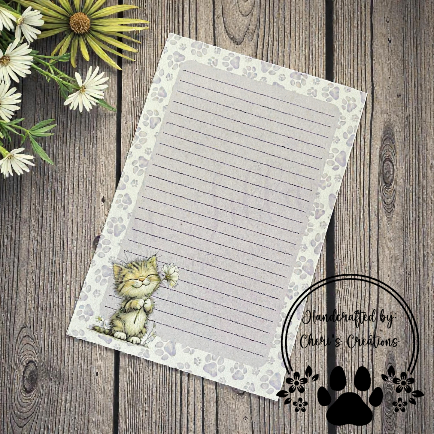 Spring Cat Notepad
