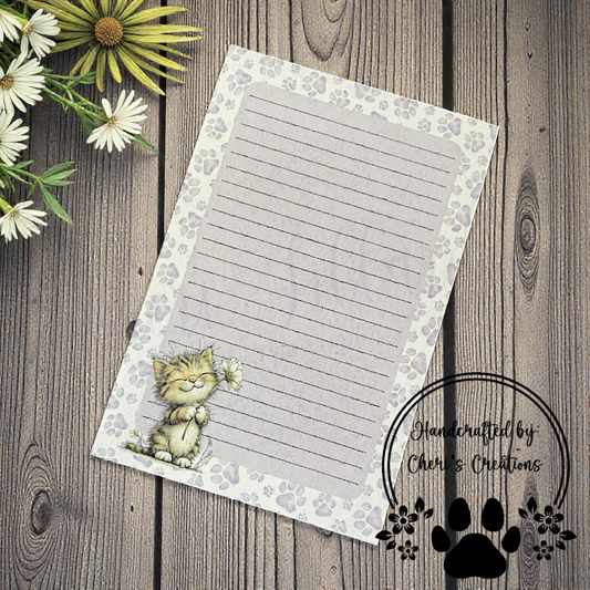 Spring Cat Notepad