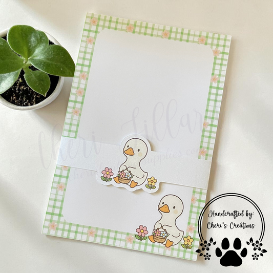 Goose Notepad – Cute Goose Memo Pad