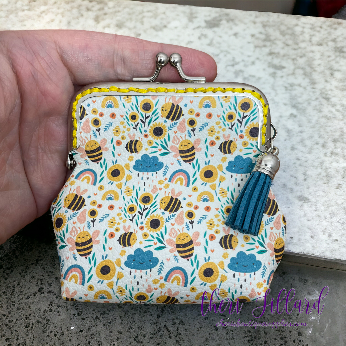 Sweet Bumblebees Coin Purse