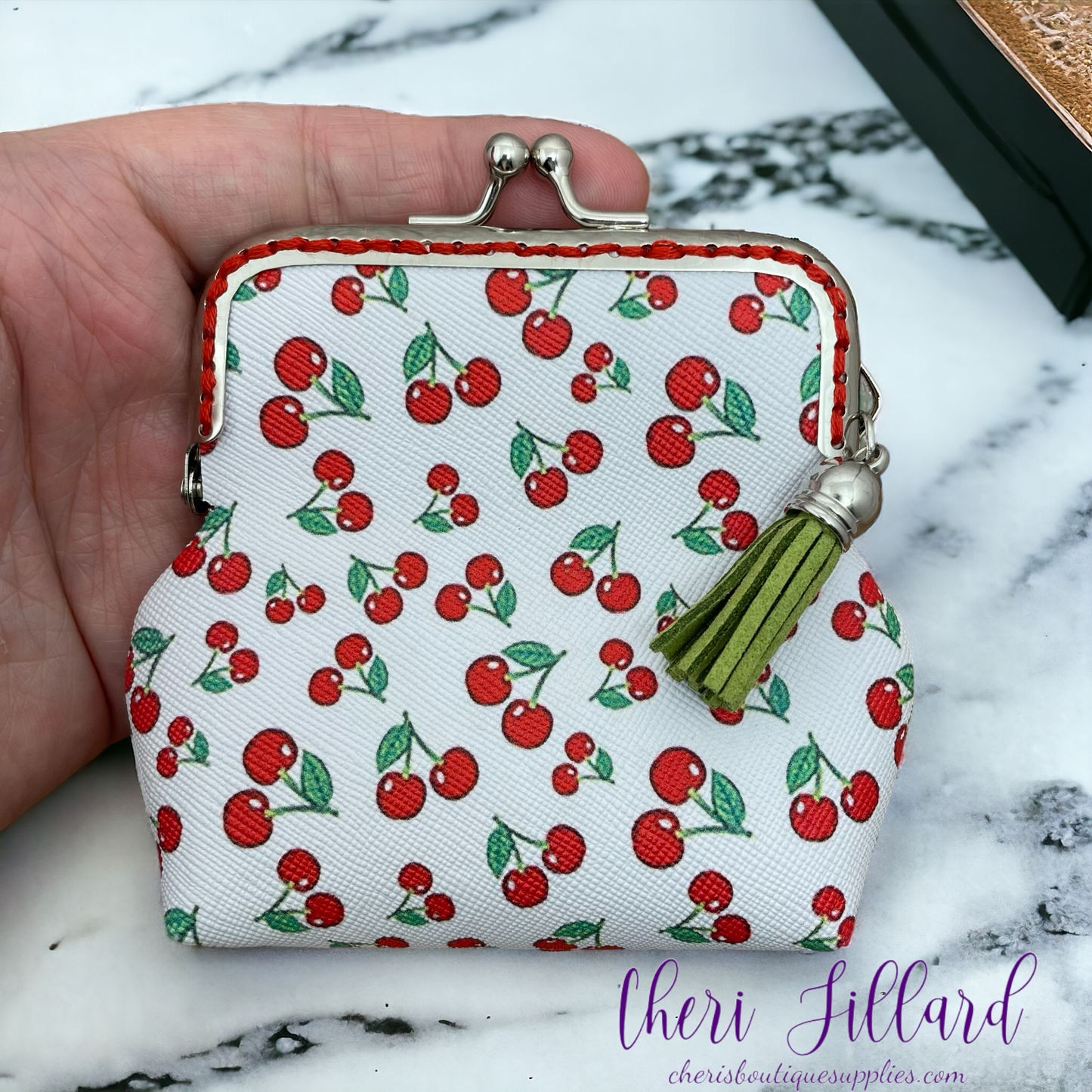 Sweet Cherries Coin Purse