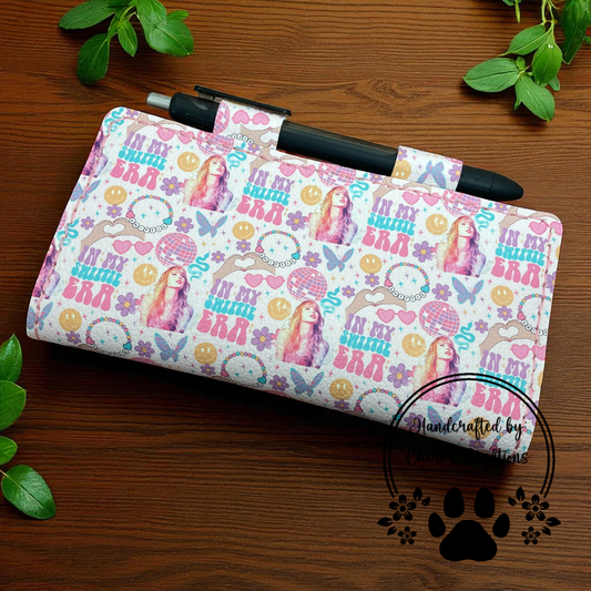 In My Swiftie Era Checkbook Cover – Handmade Faux Leather Accessory