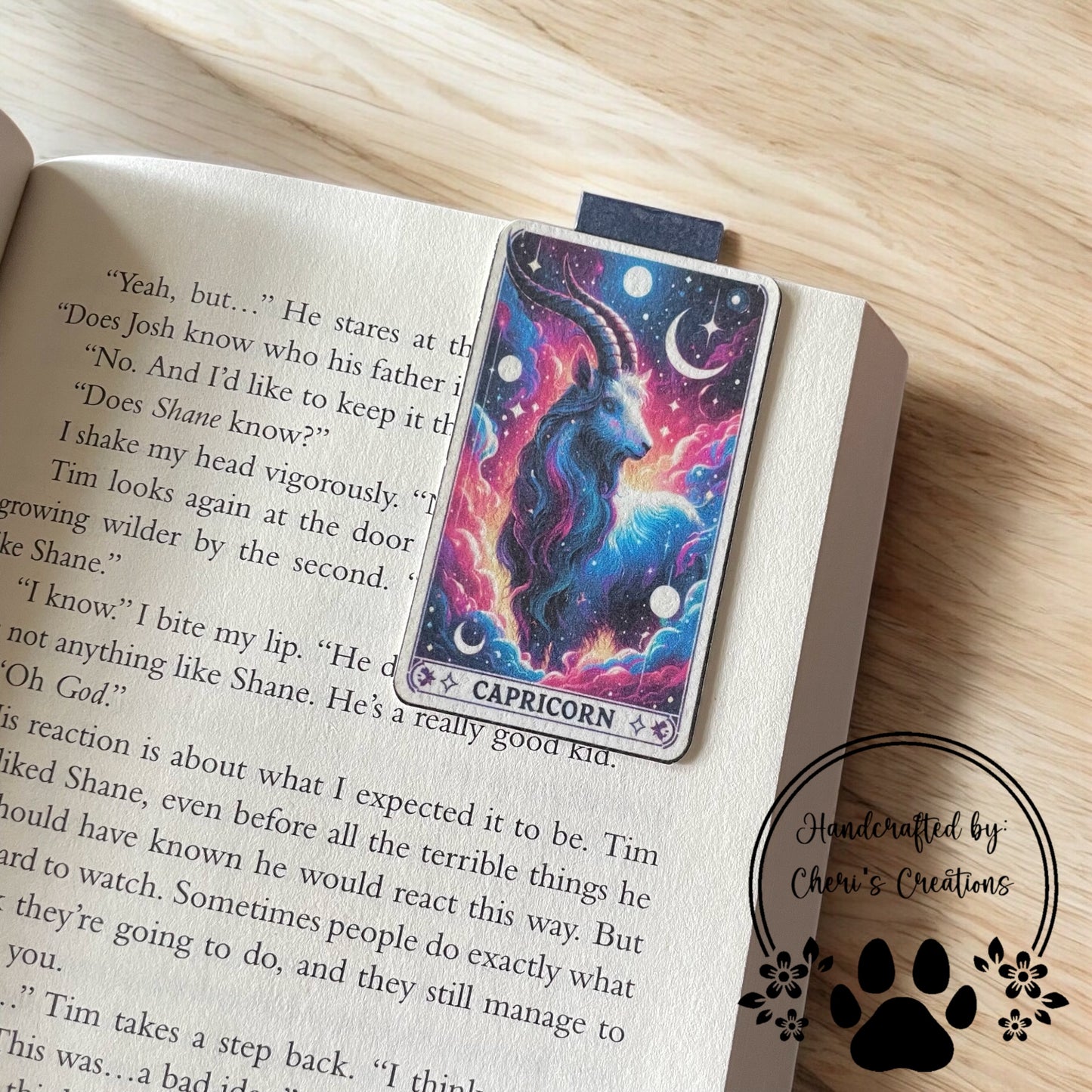 Magnetic Zodiac Bookmark – Astrology Gift for Book Lovers