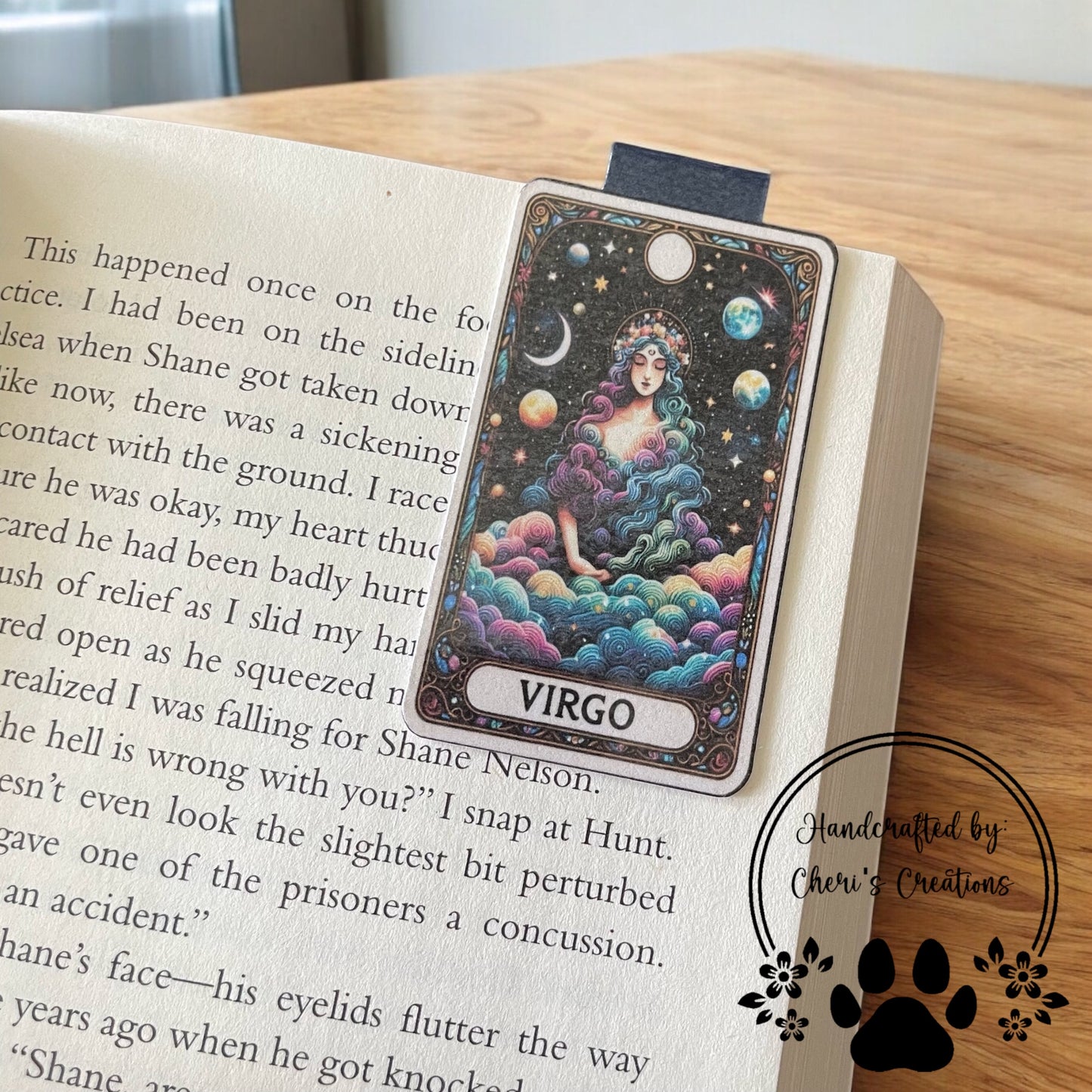 Magnetic Zodiac Bookmark – Astrology Gift for Book Lovers