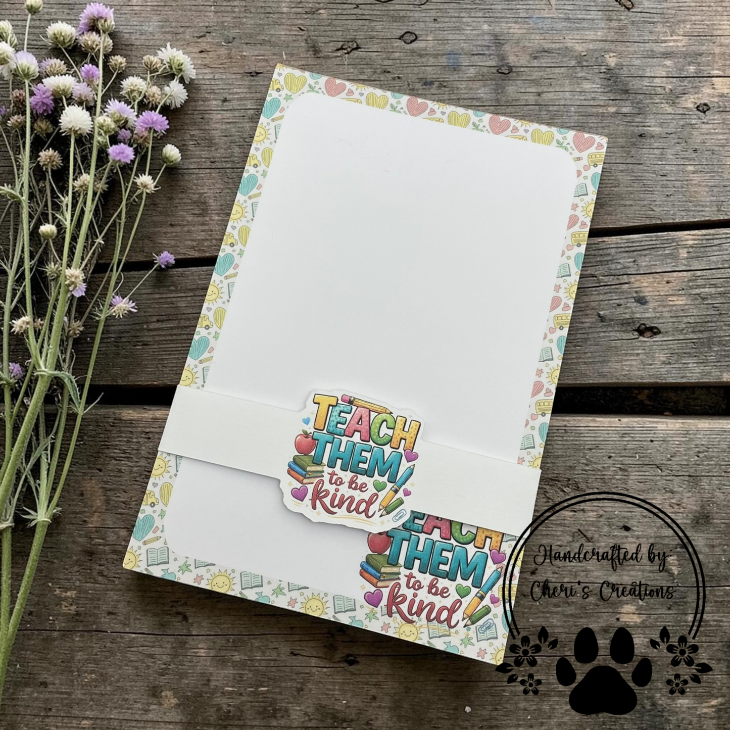 Teach Kindness Notepad – Teacher Memo Pad