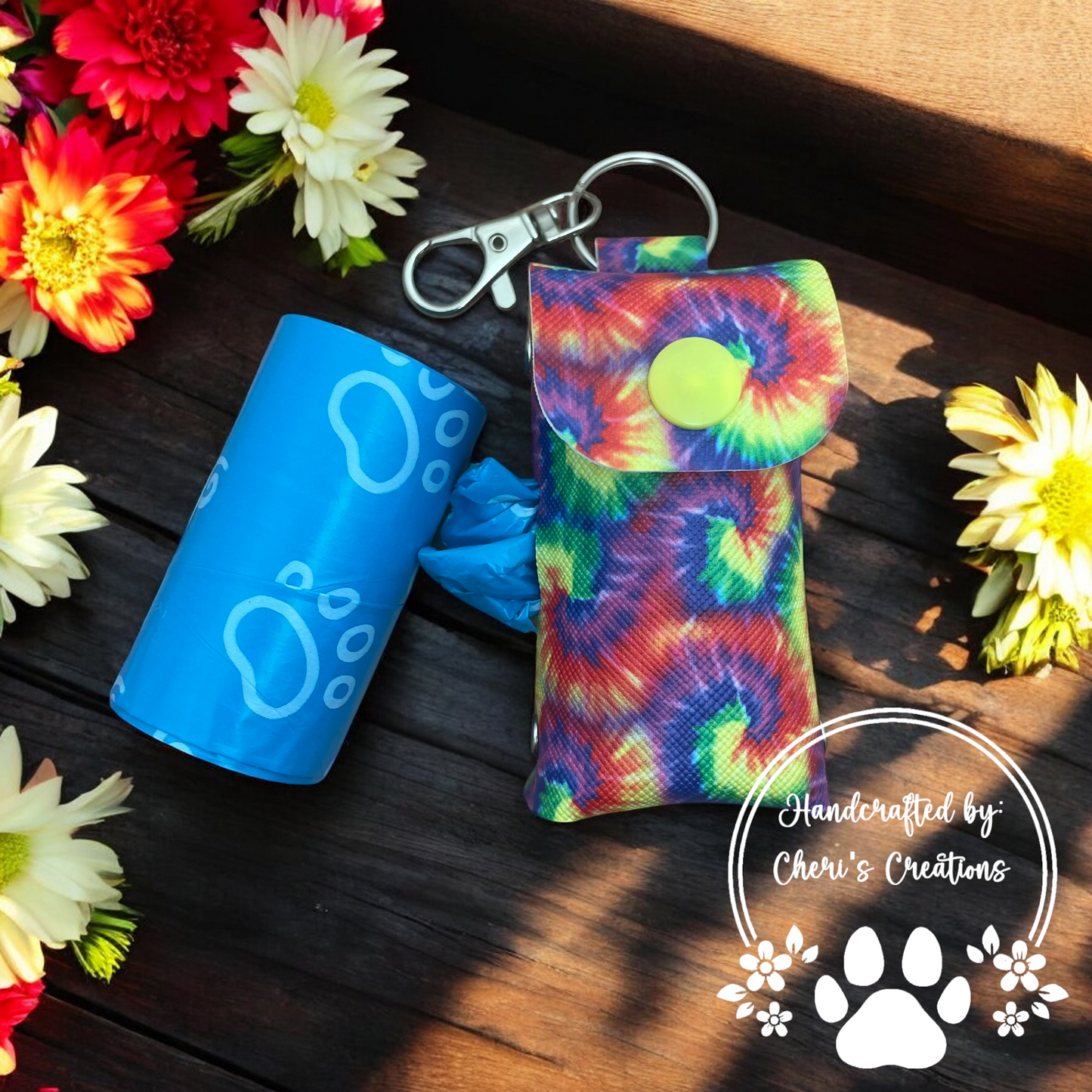 Tie-Dye Print Doggy Poo Pouch