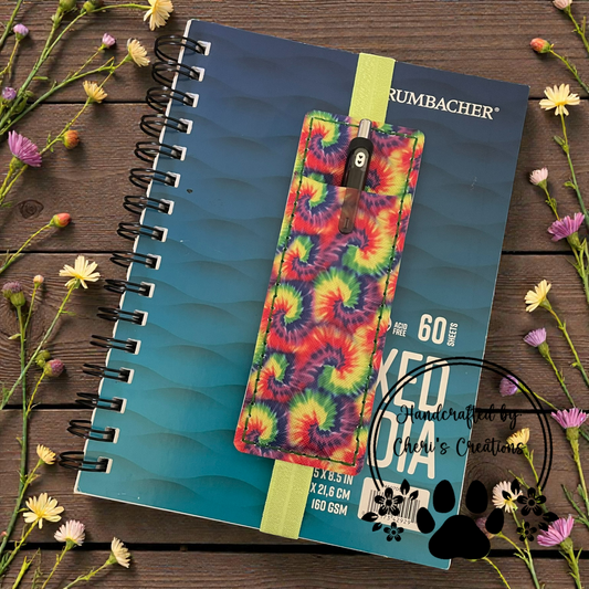 Pen Pouch - Tie Dye Journal Pen Holder