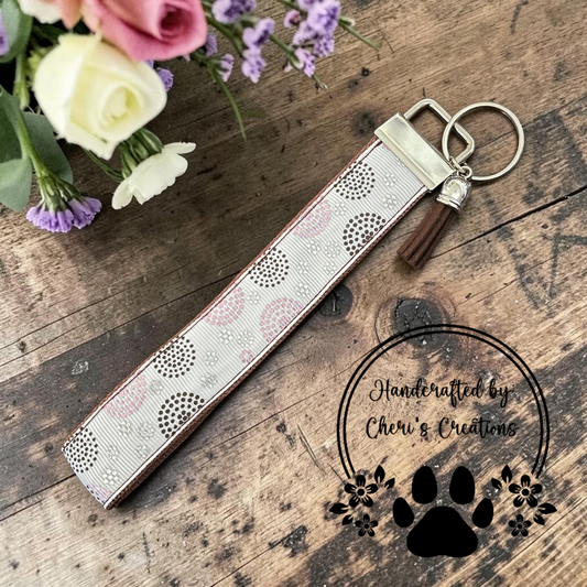 Chic Dots Wristlet Keychain - Limited Edition