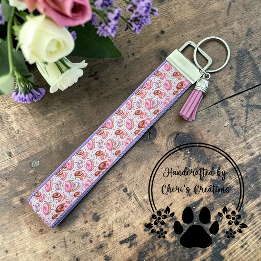 Sweet Donuts Wristlet Keychain - Limited Edition