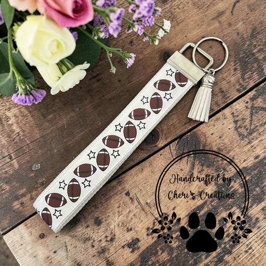 Team Footballs Wristlet Keychain - Limited Edition