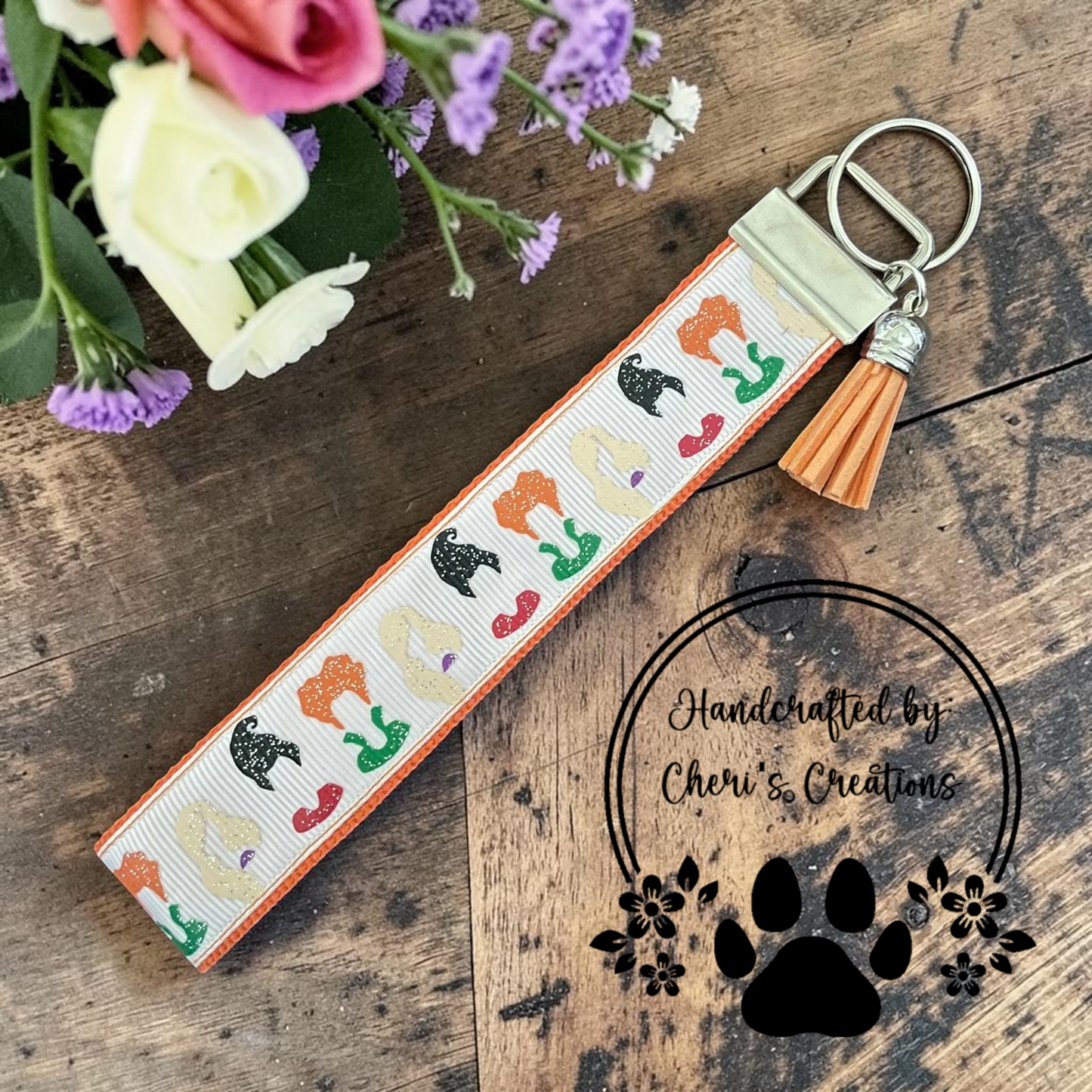 Witch Sisters Wristlet Keychain - Limited Edition