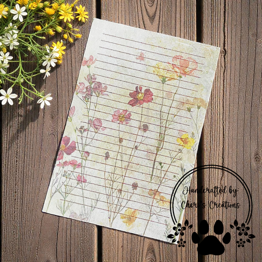 Wildflowers Notepad