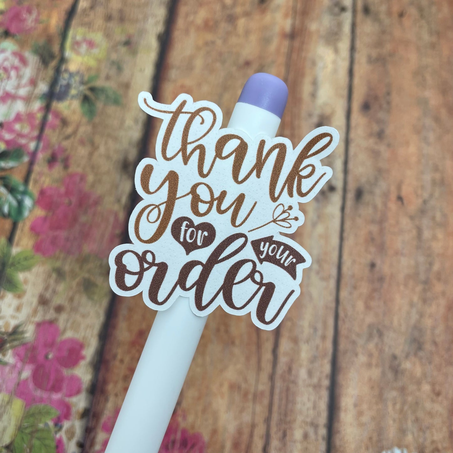 Thank you for your order