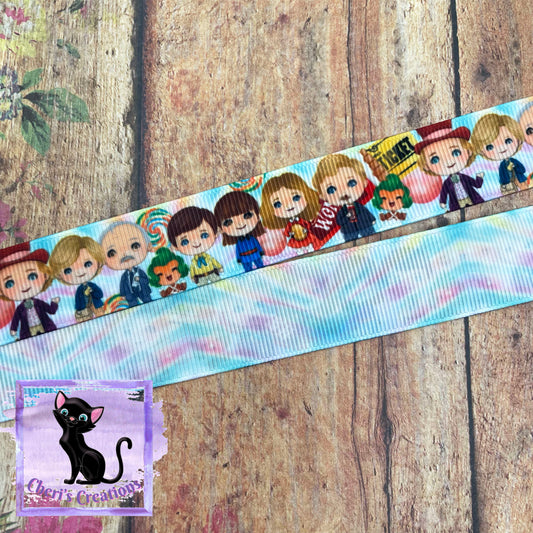 Willy & Friends Chocolate/Grosgrain Ribbon