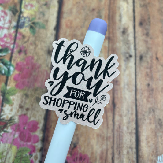 Thank you - Shopping Small