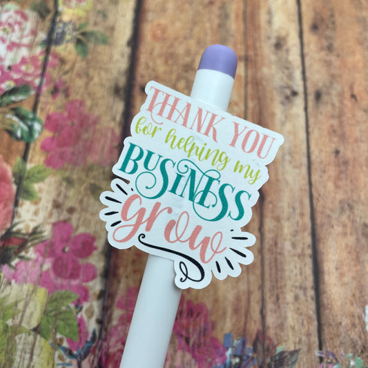 Thank you for Helping - Business Grow